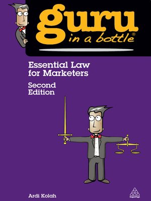 cover image of Essential Law for Marketers